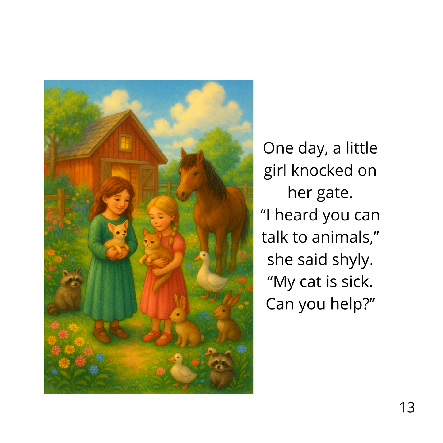 The Girl Who Heard Animal Hearts โ A Magical Storybook (Digital Download)