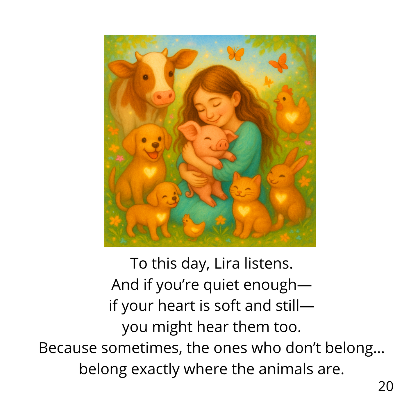 The Girl Who Heard Animal Hearts — A Magical Storybook (Digital Download)